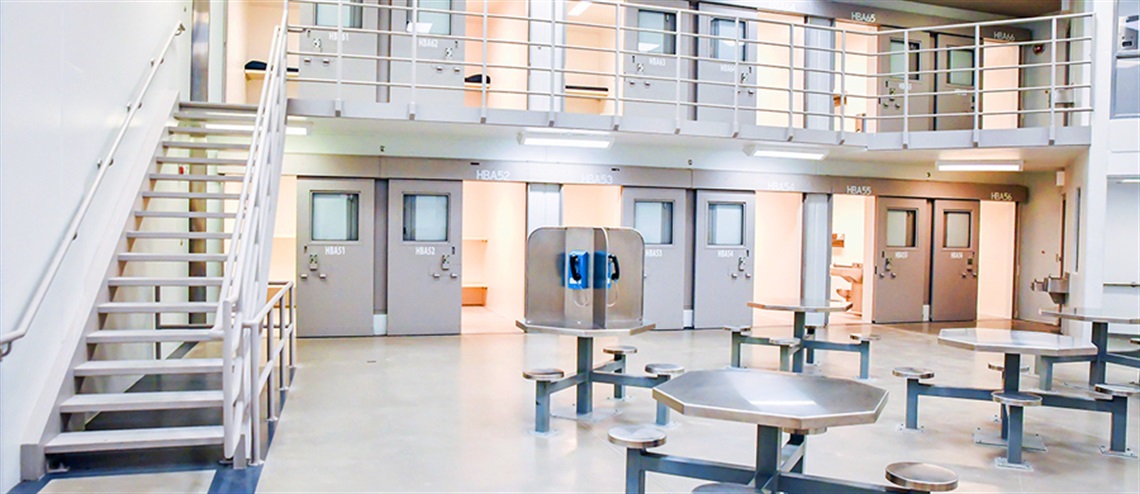 Common Inmate Area in the Jail