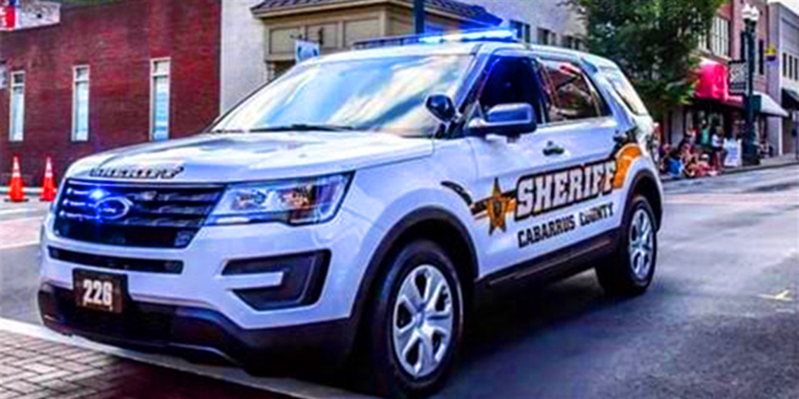 Patrol Car in Downtown Concord