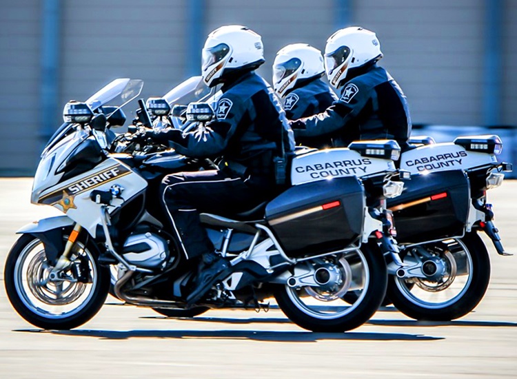 Officers on Motorcycles